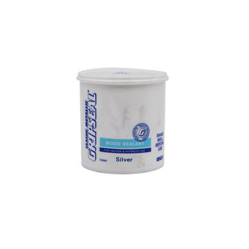 Wood sealant GRIPSEAL metallic silver white 500ML
