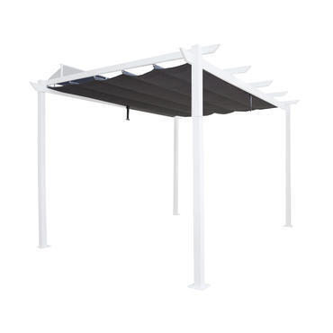Awning Replacement Fabric 285 cm X 400 cm Medium Grey