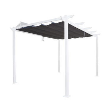Awning Replacement Fabric 285 cm X 400 cm Medium Grey