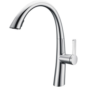 Bijiou Kitchen Sink Mixer Tap Epte Pull Out Chrome H40Cm Spout Reach 29Cm
