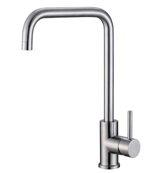 Franke kitchen sink mixer tap saturn cube single lever chrome h36.3cm spout reach 22cm