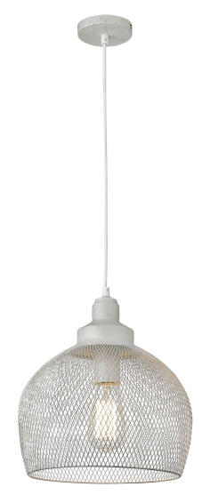 pendant light metal french white