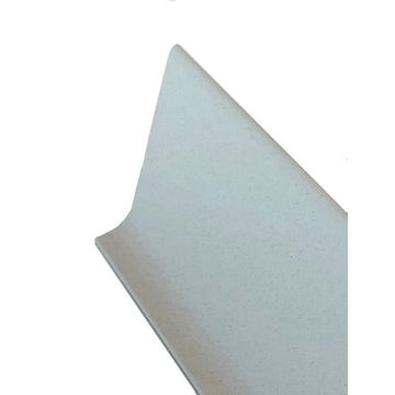 Profile skirting batial aluminium powder coated beige finish 2000x60x10mm arcansas