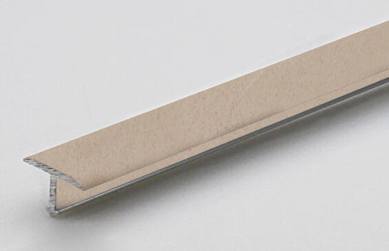 Profile decotrim tialu aluminium powder coated beige finish 900x14x9mm arcansas