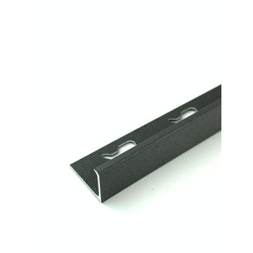 TILETRIM ALUCER POWER COATED LONDON SMOKE 2500x23x11mm arcansas