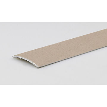 Profile cover semial aluminium powder coated beige finish 900x30x3.2mm arcansas