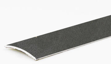 Profile cover semial aluminium powder coated london smoke finish 900x30x3.2mm arcansas