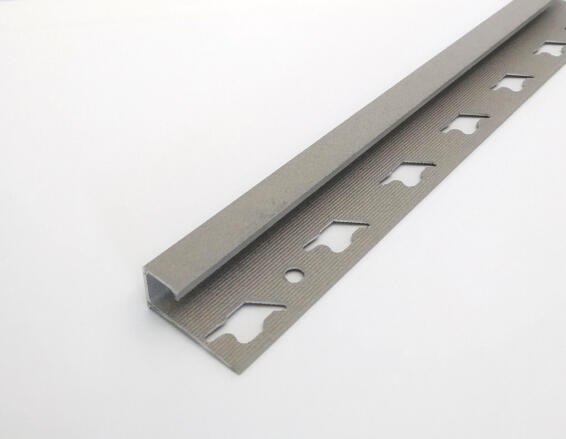 TILETRIM CUBALU POWDER COATED CONCRETE 2500x27x11mm arcansas