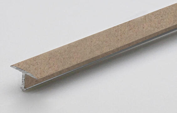 Profile decotrim tialu aluminium powder coated sand finish 900x14x9mm arcansas