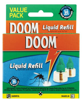 Insect killer DOOM twin liquid refill 2x35ml