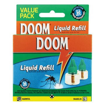 Insect killer DOOM twin liquid refill 2x35ml