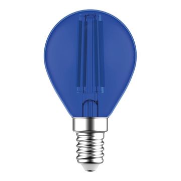Lexman P45 E14 LED Decorative Light Bulb Blue 4.5W