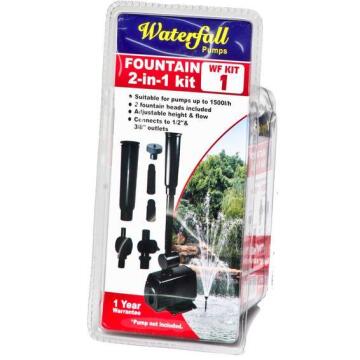 Pump, Fountain Kit, WATERFALL, Kit Nr2