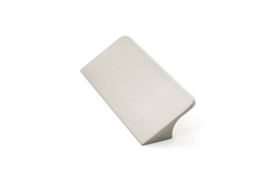 Cabinet handle aluminium brushed matt nickel finish 96mm rei