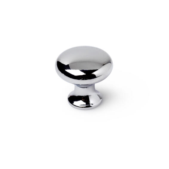 Cabinet knobs polish chrome finish 25mm 4pc rei
