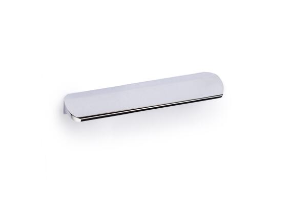 Cabinet handle aluminium chrome polished finish 64mm rei