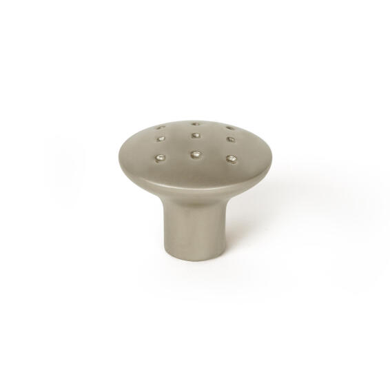 Cabinet knob zamak matt nickel finish 35mm rei
