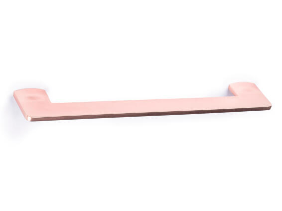 Cabinet handle zamak slim rose gold matt finish 224mm rei