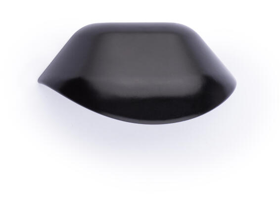 Cabinet handle zamak smile matt black finish 64mm rei