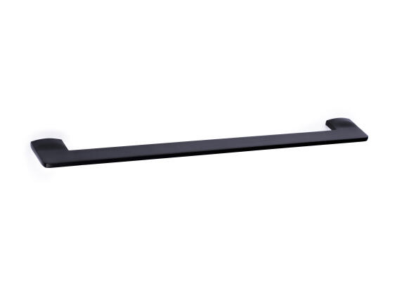 Cabinet handle zamak slim matt black finish 320mm rei