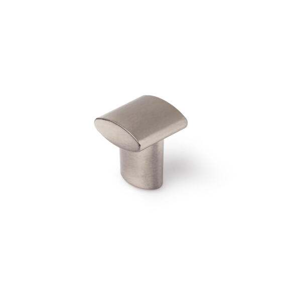 Cabinet knob zamak brushed matt nickel finish 20x20mm rei