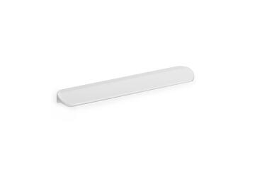 Cabinet handle aluminium white finish 96mm rei