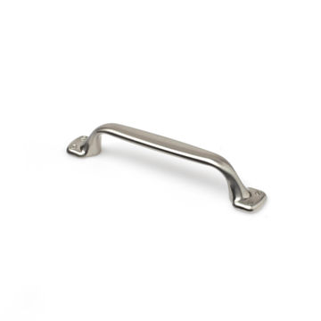 Cabinet handle zamak brushed matt nickel finish 96mm rei