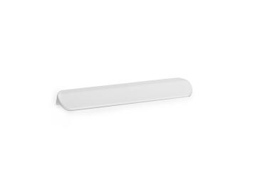 Cabinet handle aluminium white finish 64mm rei