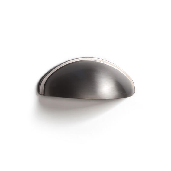 Cabinet handle zamak brushed matt nickel finish 64mm rei