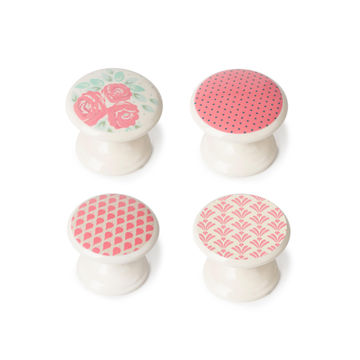 Cabinet knobs zamak charm lacquer style 33mm 4pc rei