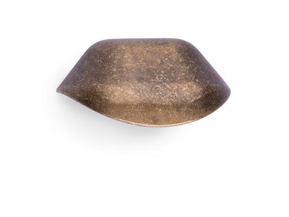 Cabinet handle zamak smile rustic brass finish 64mm rei