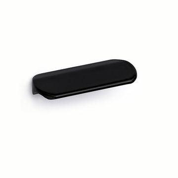 Cabinet handle aluminium black finish 32mm rei