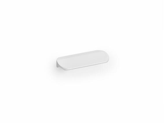 Cabinet handle aluminium white finish 32mm rei