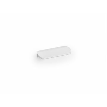 Cabinet handle aluminium white finish 32mm rei