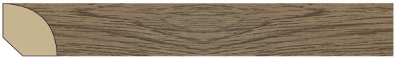 Polymer Quarter Round White Oak T16mm x W16mm x L2700mm