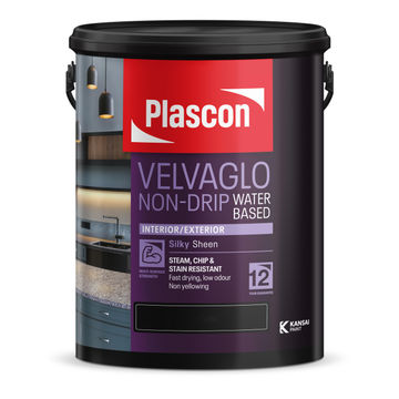 Plascon Velvaglo Universal Wall Paint Satin Sheen White 5L