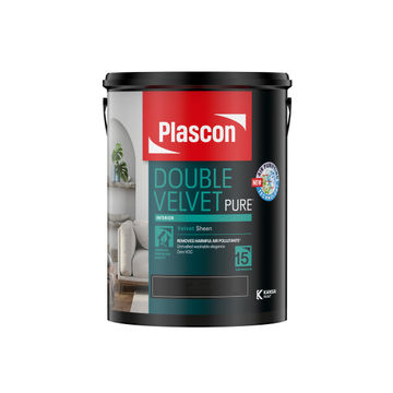 Plascon Interior Wall Paint Sheen Double Velvet Cognac Cream 5l