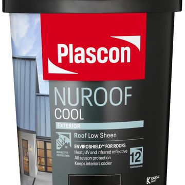 Plascon Nuroof Cool Low Sheen Roof Paint Ashen Sky 20L