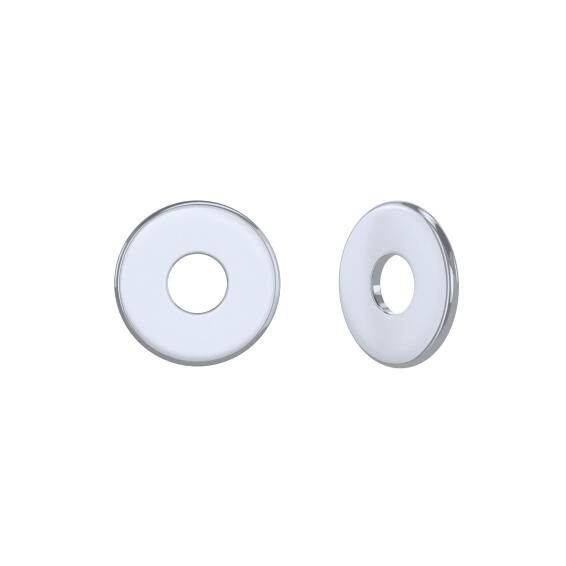 FLAT FENDER WASHER LARGE STEEL 12X 4P