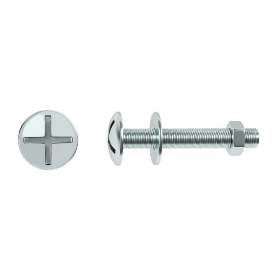 SCREW NUTAND1WASHERX-SLOTTEDSTL5X2512P