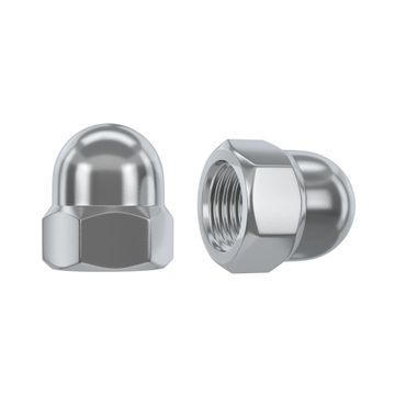 HEX CAP NUT STEEL 4.0 8MM 6P