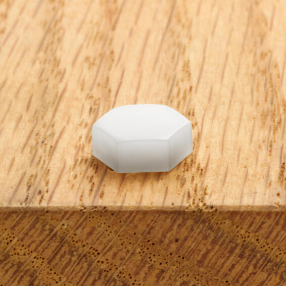 HEX SCREW AND NUT NYLON 6X40 8P