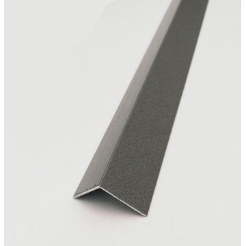 Profile equal corner powder coated aluminium anthracite 1000x20x20mm arcansas