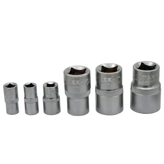 DEXTER SPLINE SOCKET SET 6PC