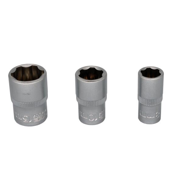 Socket Set DEXTER 3pc