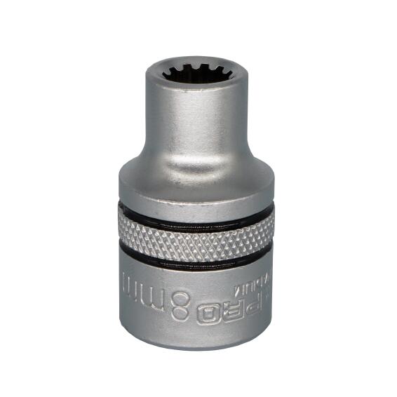 Hex Socket Spline DEXTER Pro 1/2 8mm