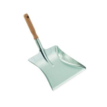 Turk Metal Dustpan with Wooden Handle