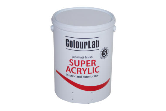 Multi-surface matt Paint COLOURLAB super acrylic cloudy grey 5 liters