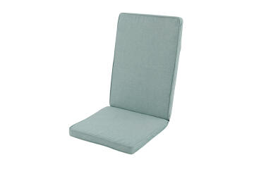 CUSHION CHAIR HIGH BACK NATERIAL RESEAT 100% RECYCLED 120X49X5CM GREEN