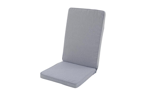 NATERIAL Patio Cushion Chair High Back Reseat 100% Recycled 120x49x5 Indigo